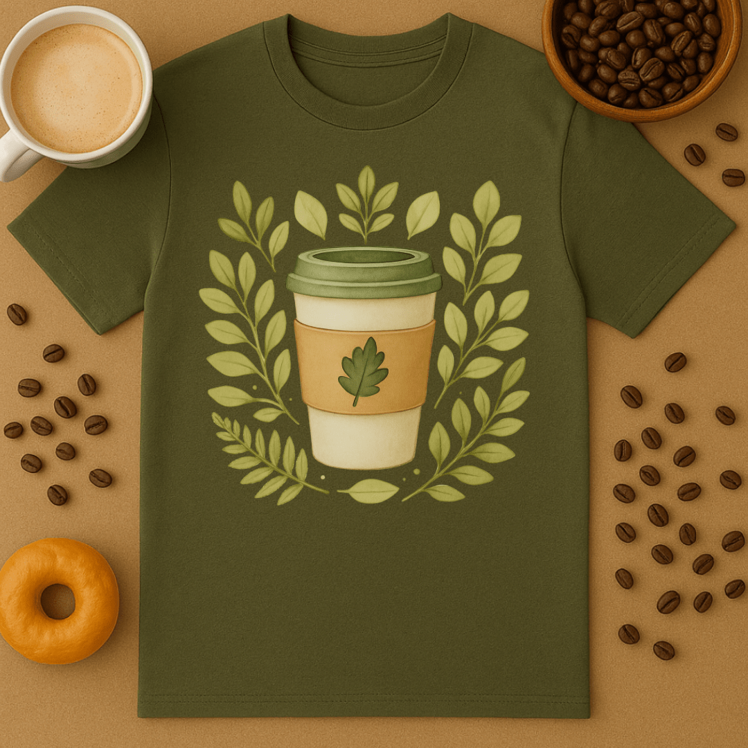 Forest Coffee Cup Shirt