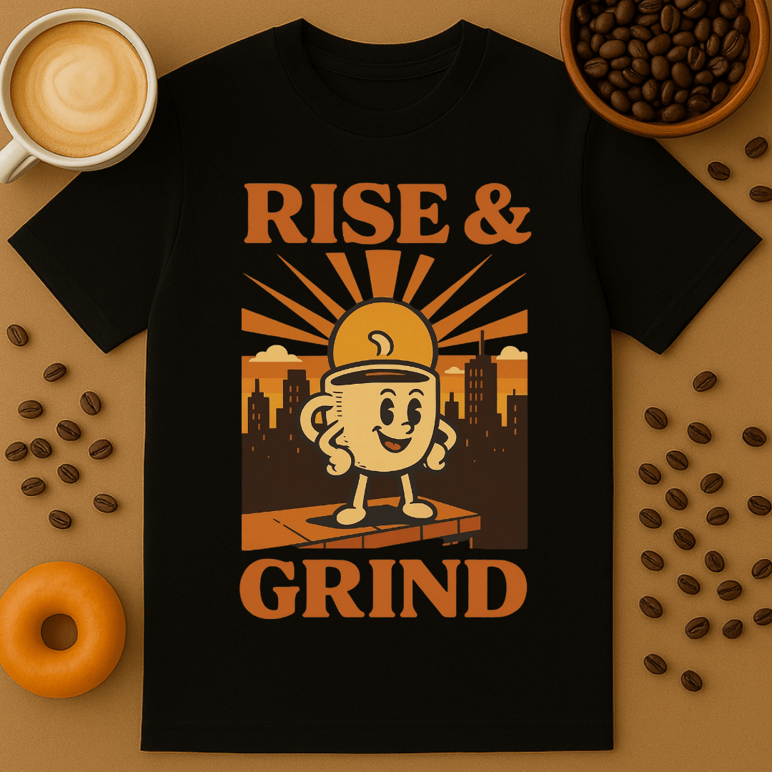 Rise & Grind Skyline Tee