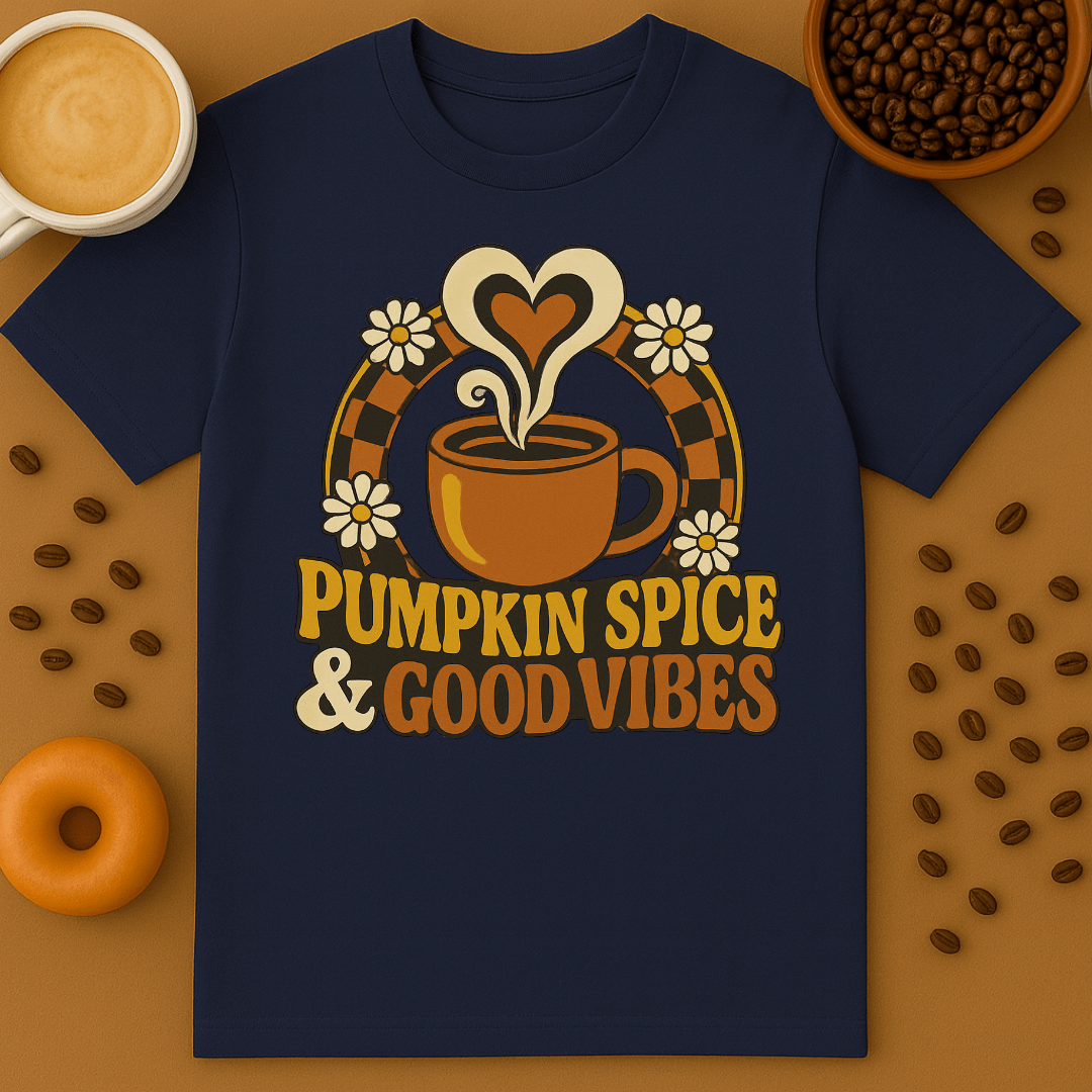 Pumpkin Spice & Good Vibes Shirt