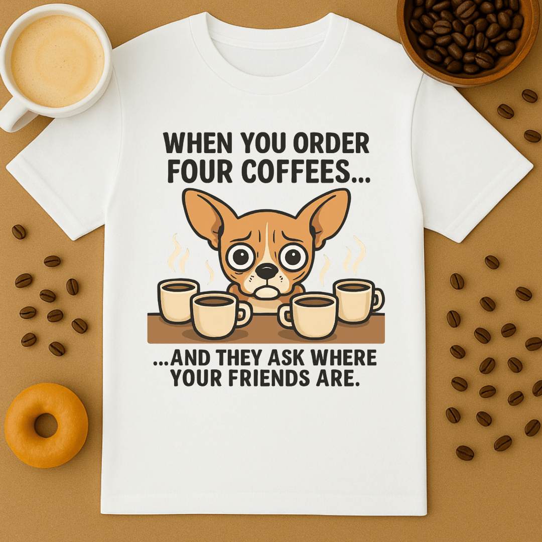 Four Coffees Shirt