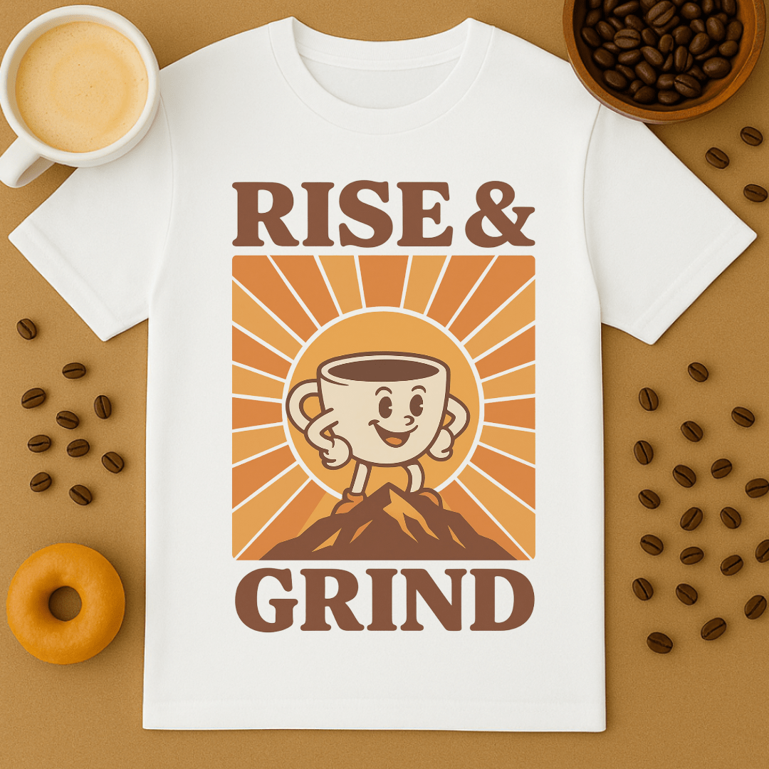 Rise & Grind Mountain Tee