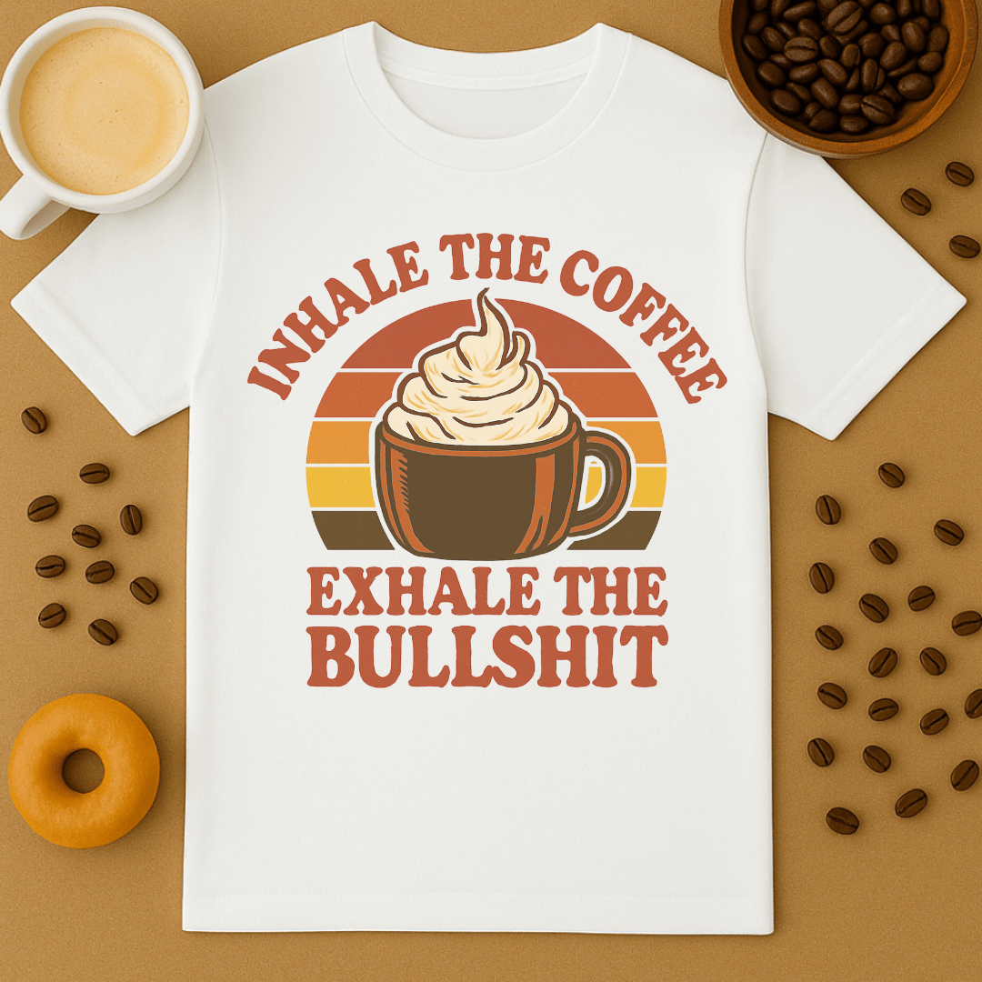 Inhale The Coffee Graphic Tee