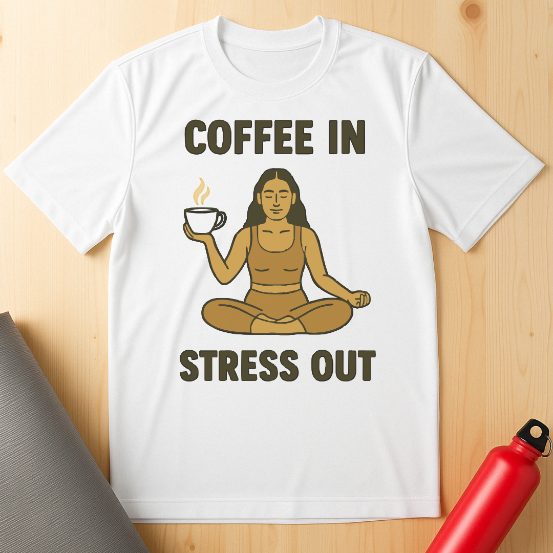 Coffee In Stress Out Tee