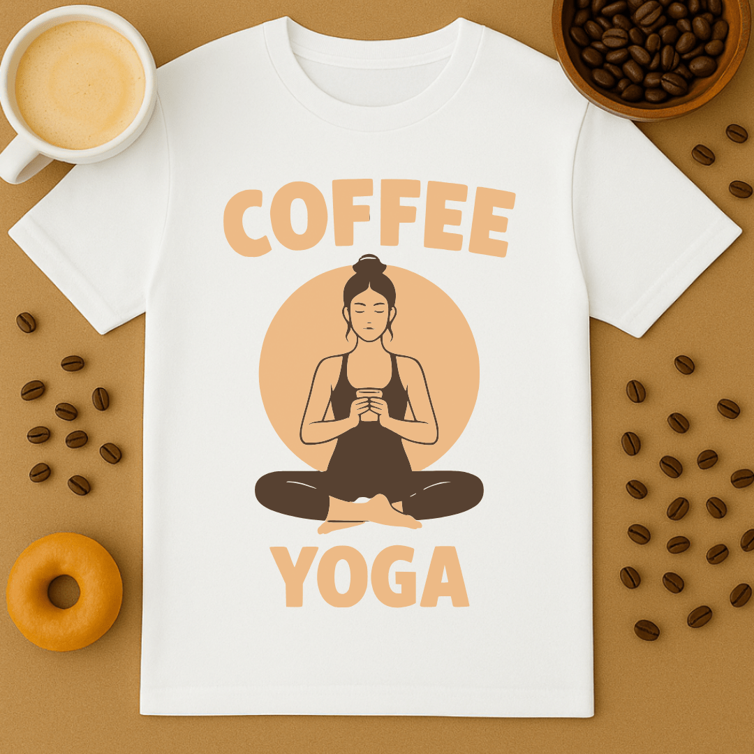 Coffee Yoga Unisex Tee