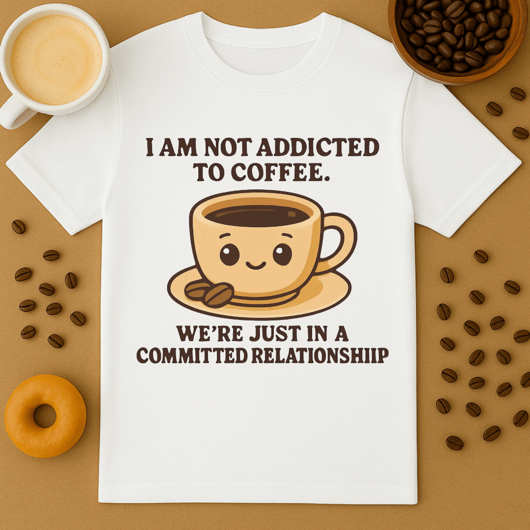 I'm Not Addicted To Coffee Shirt