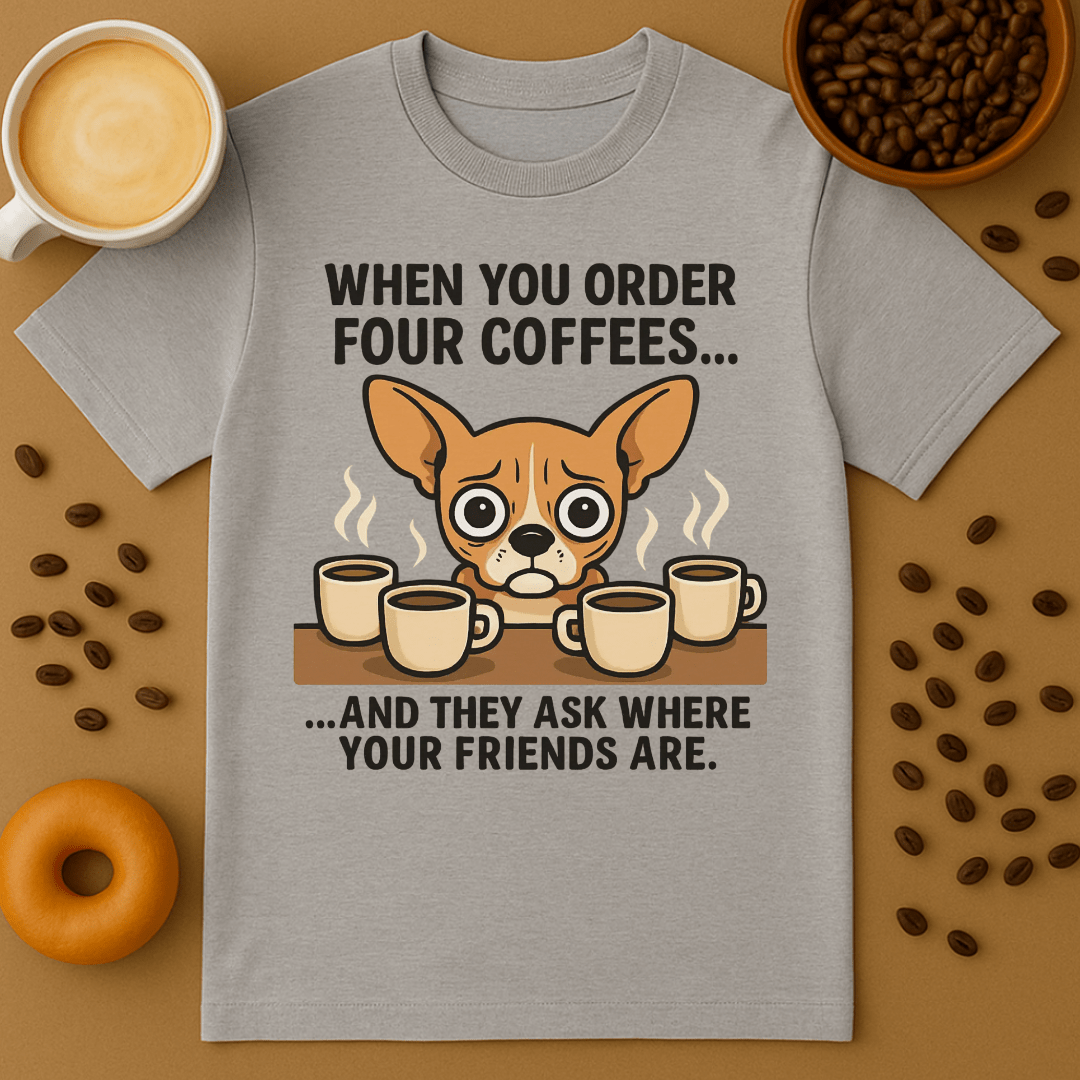 Four Coffees Shirt
