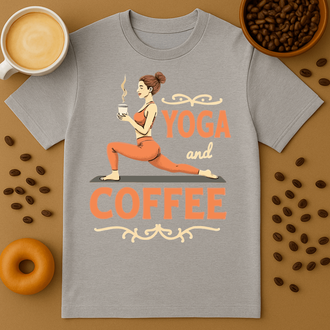 Yoga & Coffee T Shirt