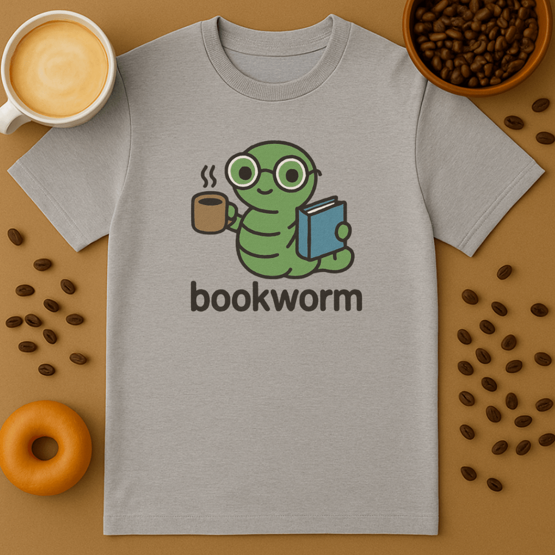 Bookworm Coffee Tee