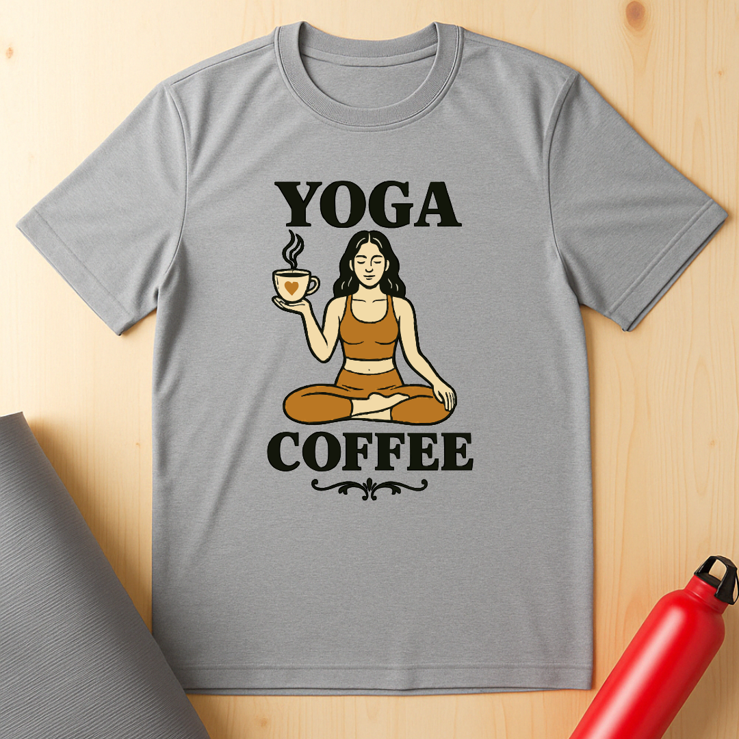 Yoga & Coffee Unisex Tee
