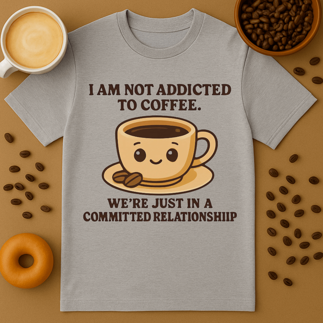 I'm Not Addicted To Coffee Shirt