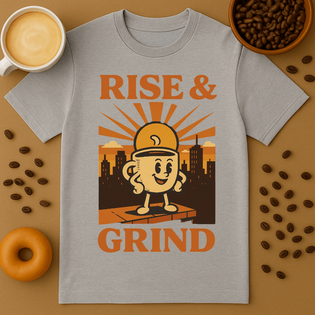 Rise & Grind Skyline Tee