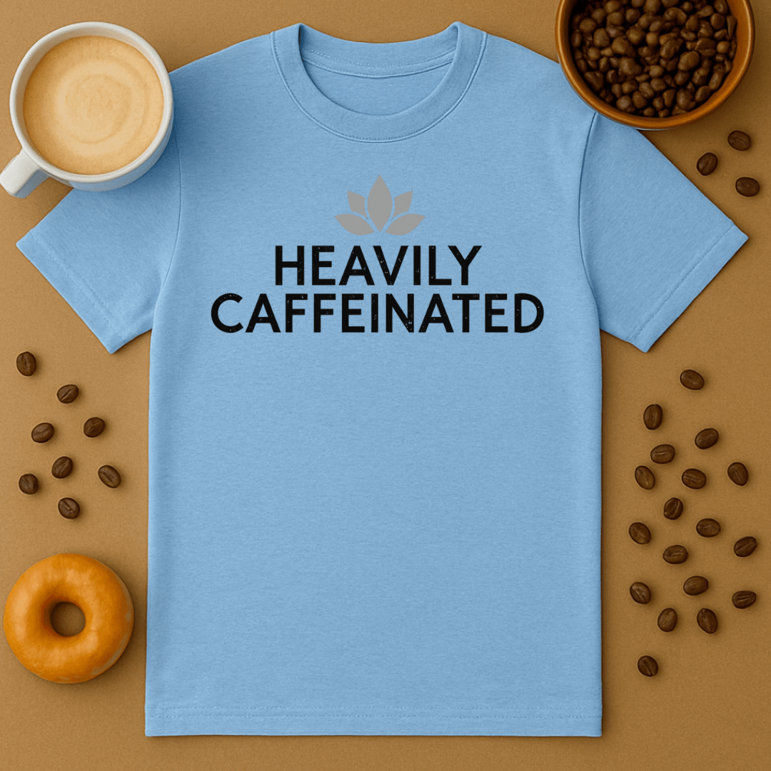 Heavily Caffeinated Yoga Tee