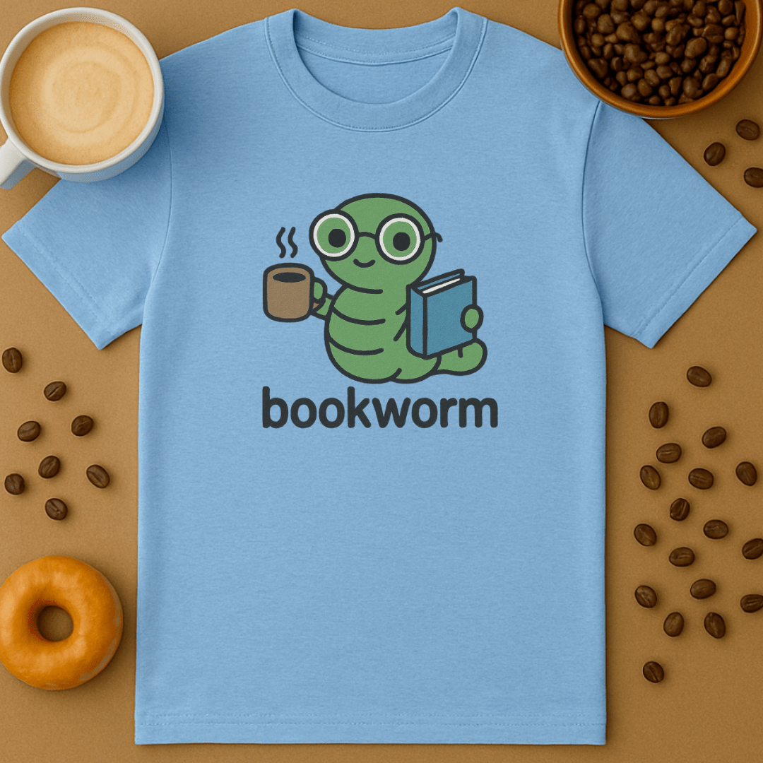 Bookworm Coffee Tee