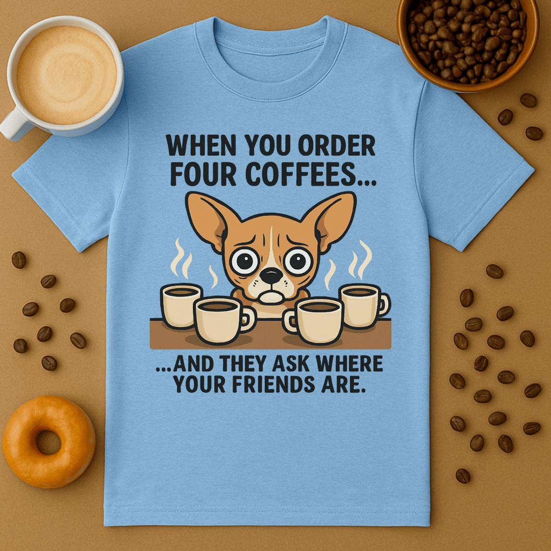 Four Coffees Shirt