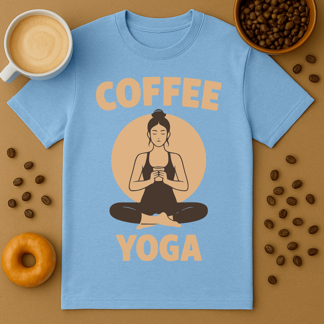 Coffee Yoga Unisex Tee