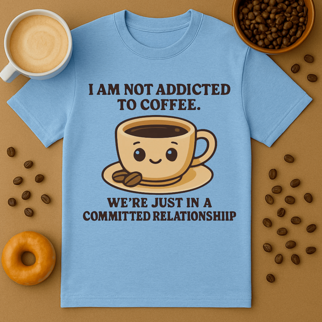 I'm Not Addicted To Coffee Shirt