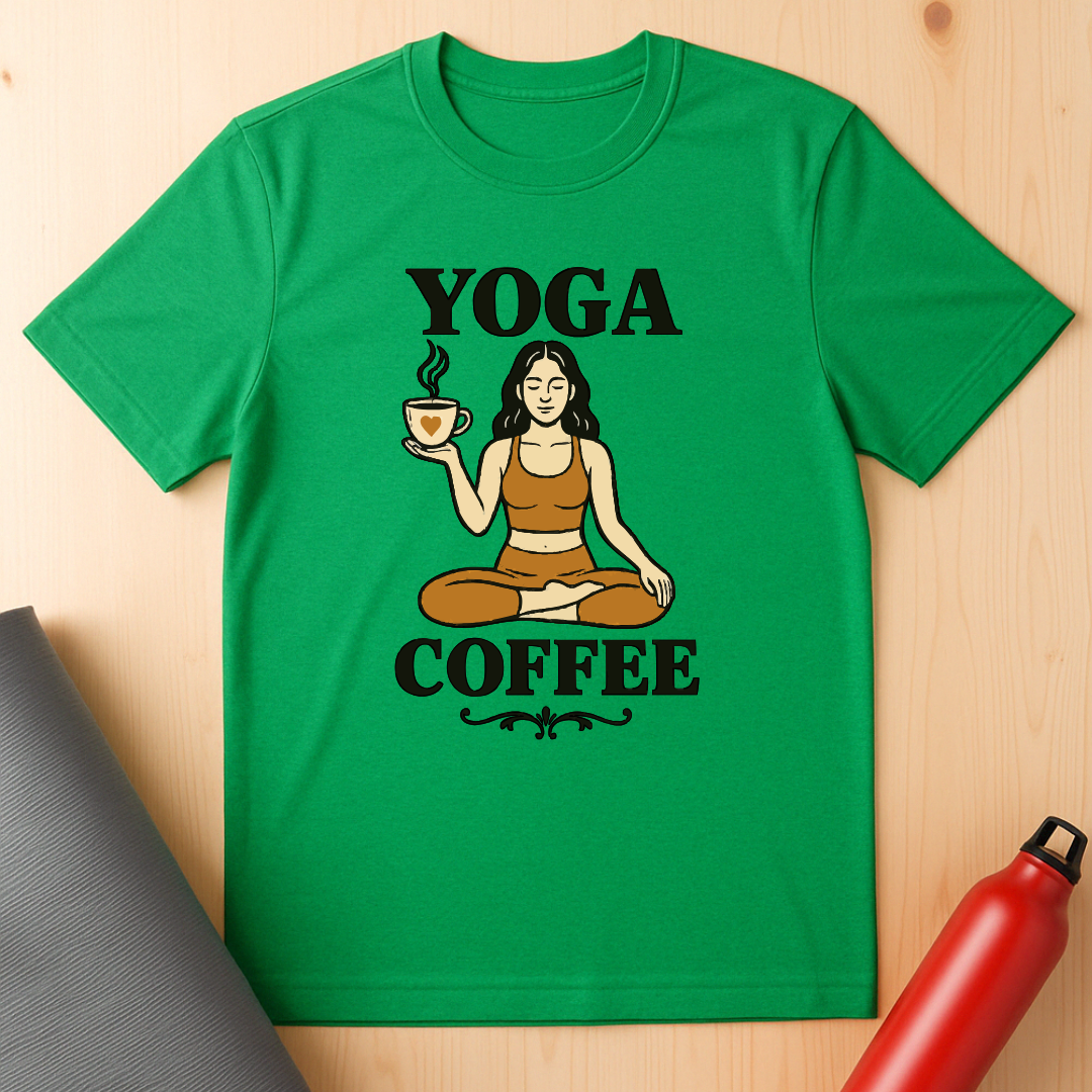 Yoga & Coffee Unisex Tee