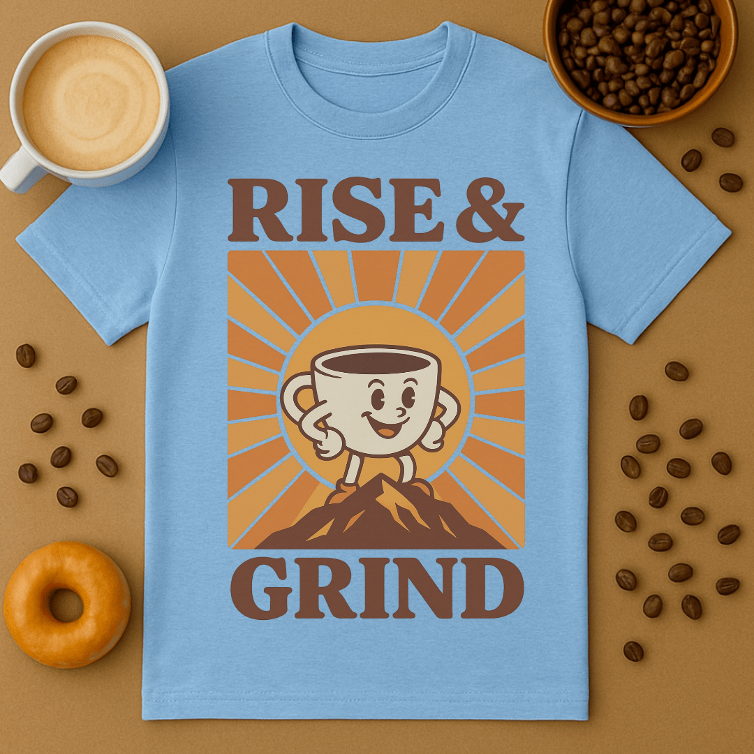 Rise & Grind Mountain Tee
