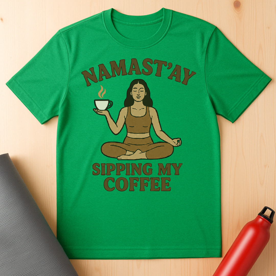 Peace Begins With Coffee Tee