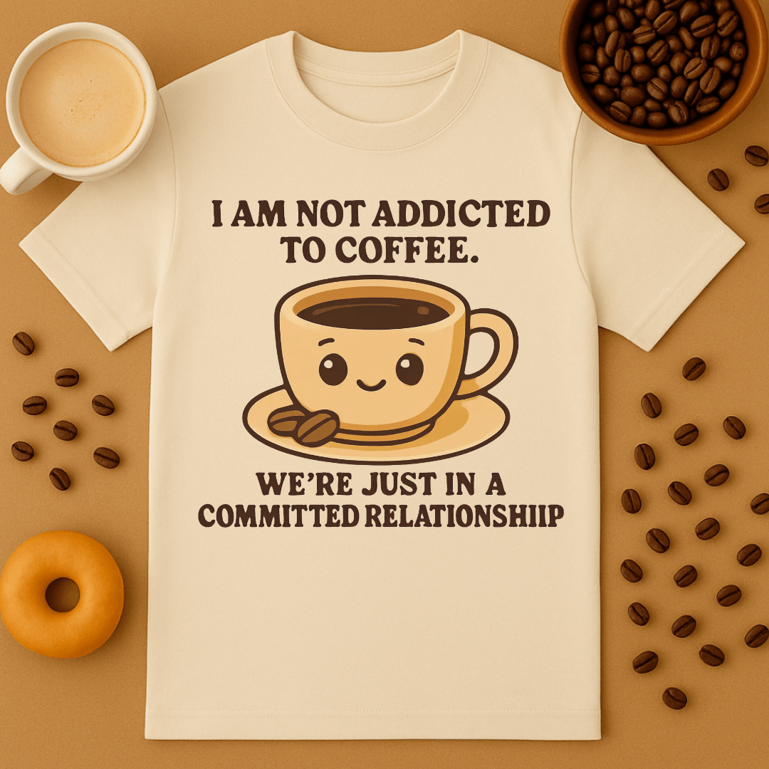 I'm Not Addicted To Coffee Shirt