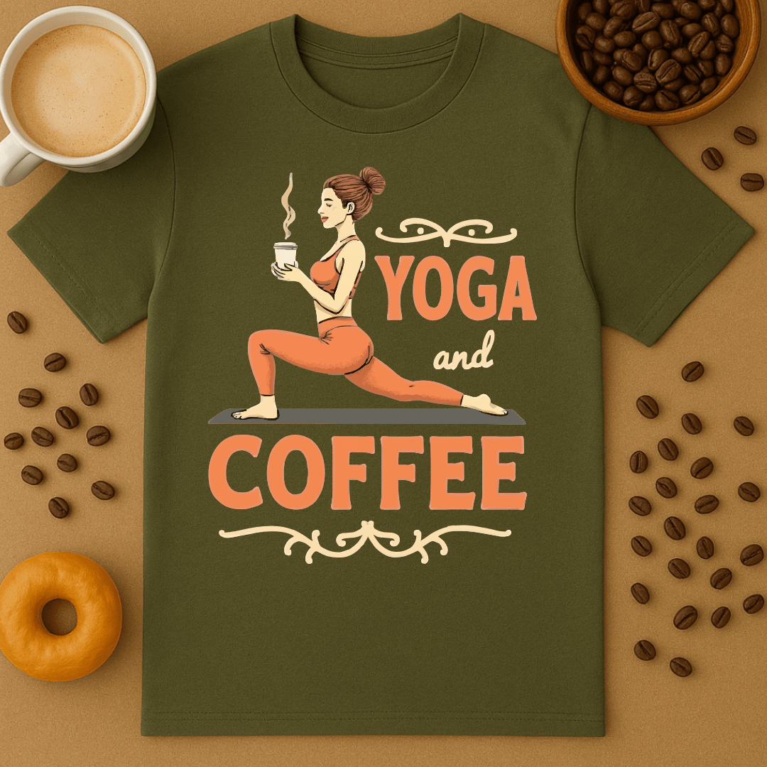 Yoga & Coffee T Shirt
