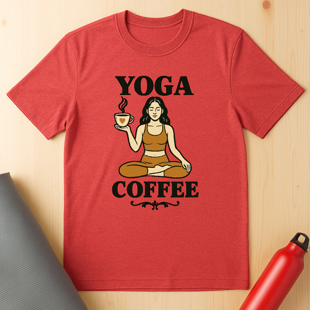 Yoga & Coffee Unisex Tee