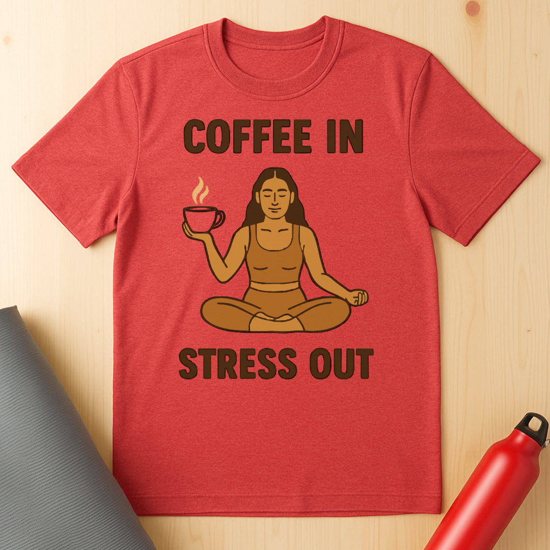 Coffee In Stress Out Tee