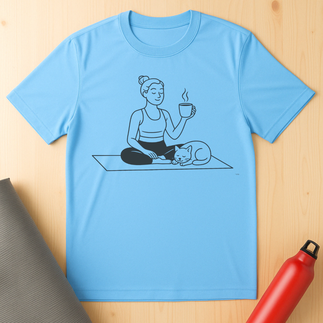 Yoga Pose Cat Tee