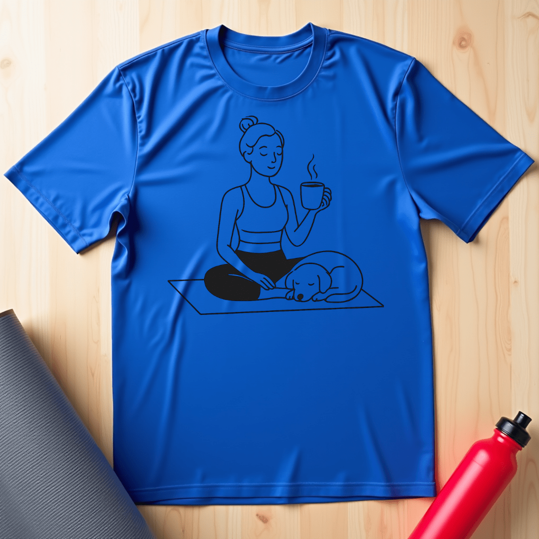 Coffee Yoga Tee