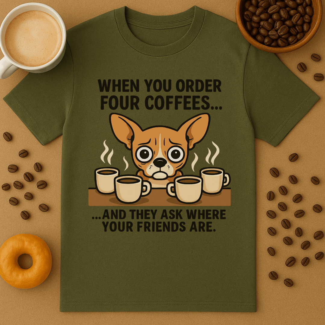Four Coffees Shirt