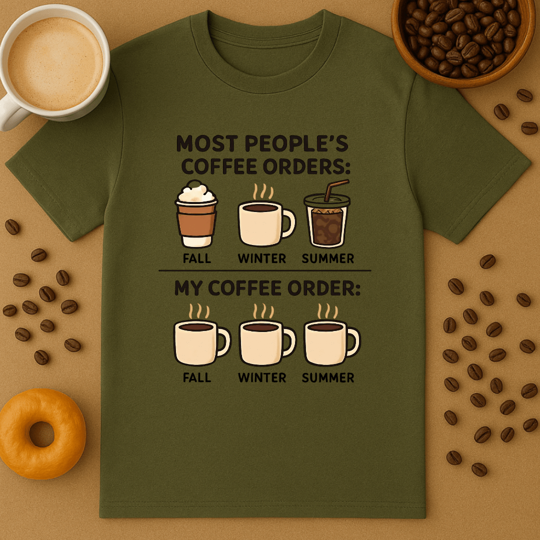 Same Coffee Year Round Shirt