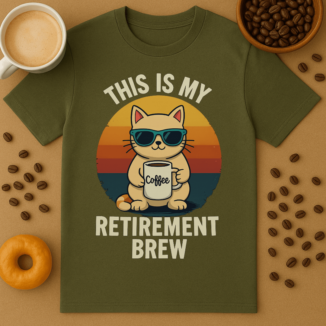 Retirement Brew Coffee Shirt