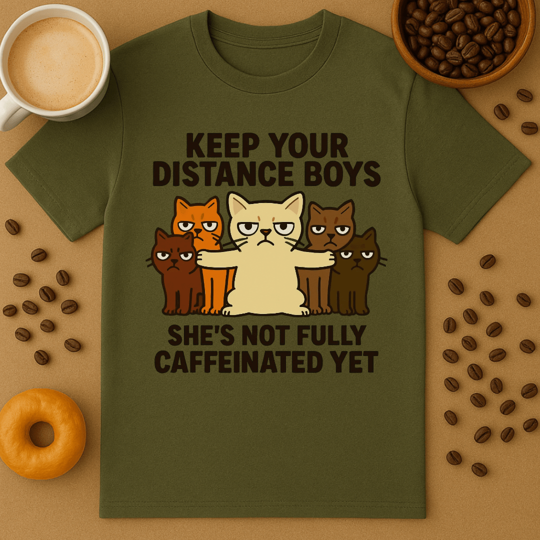 Keep Your Distance Coffee Shirt