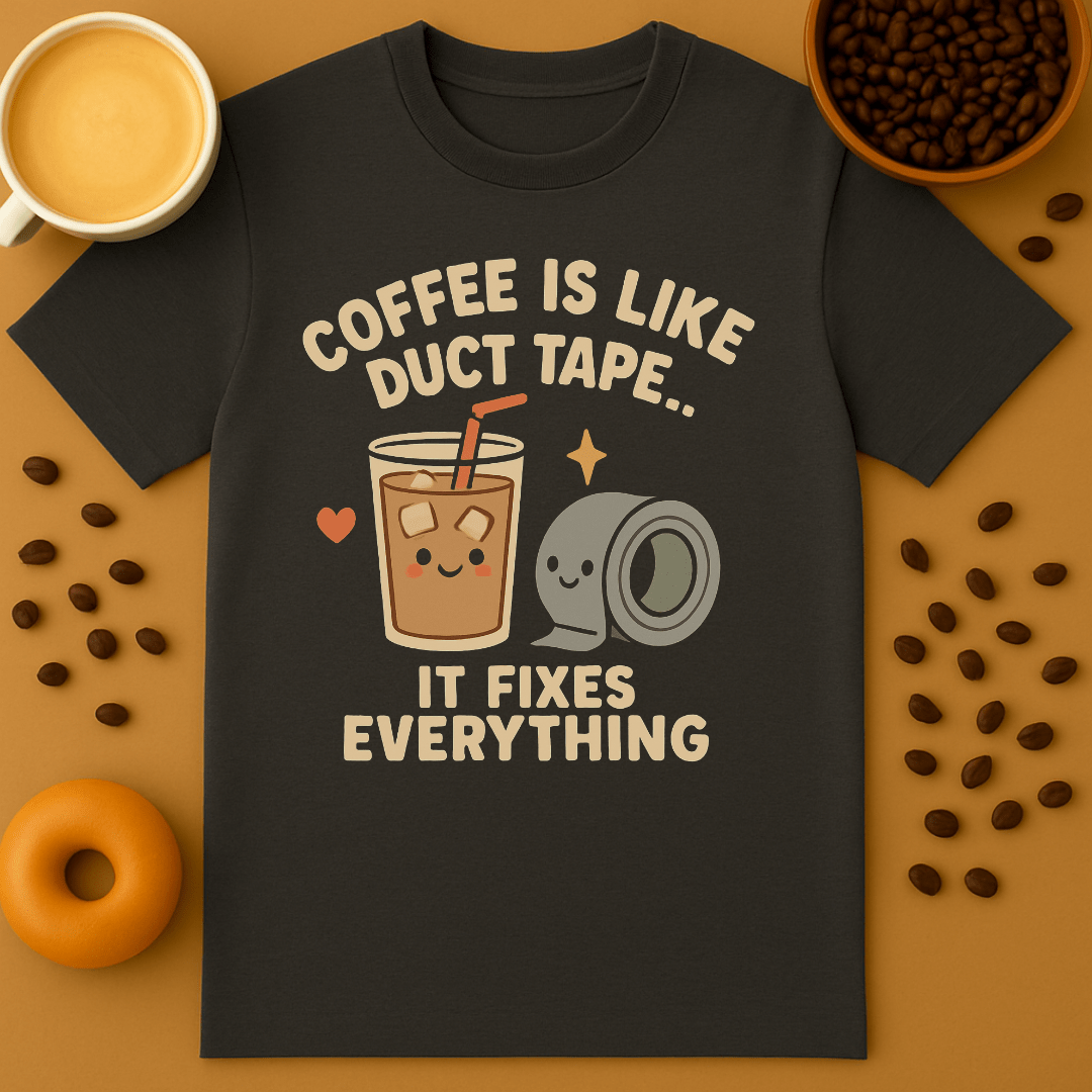 Duct Tape Coffee Shirt