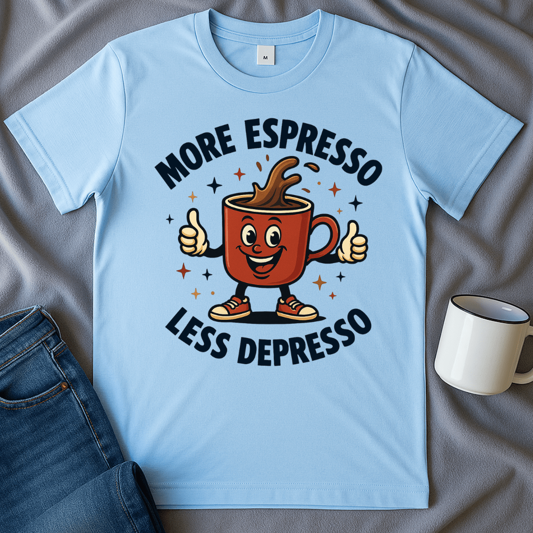 More Espresso Less Depresso Tee