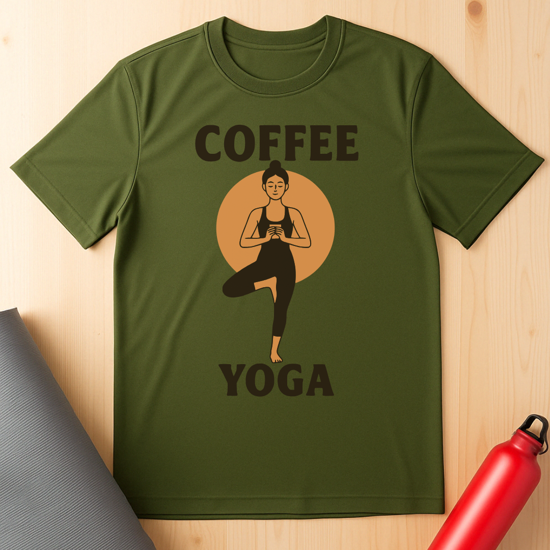 Tree Pose Coffee Tee