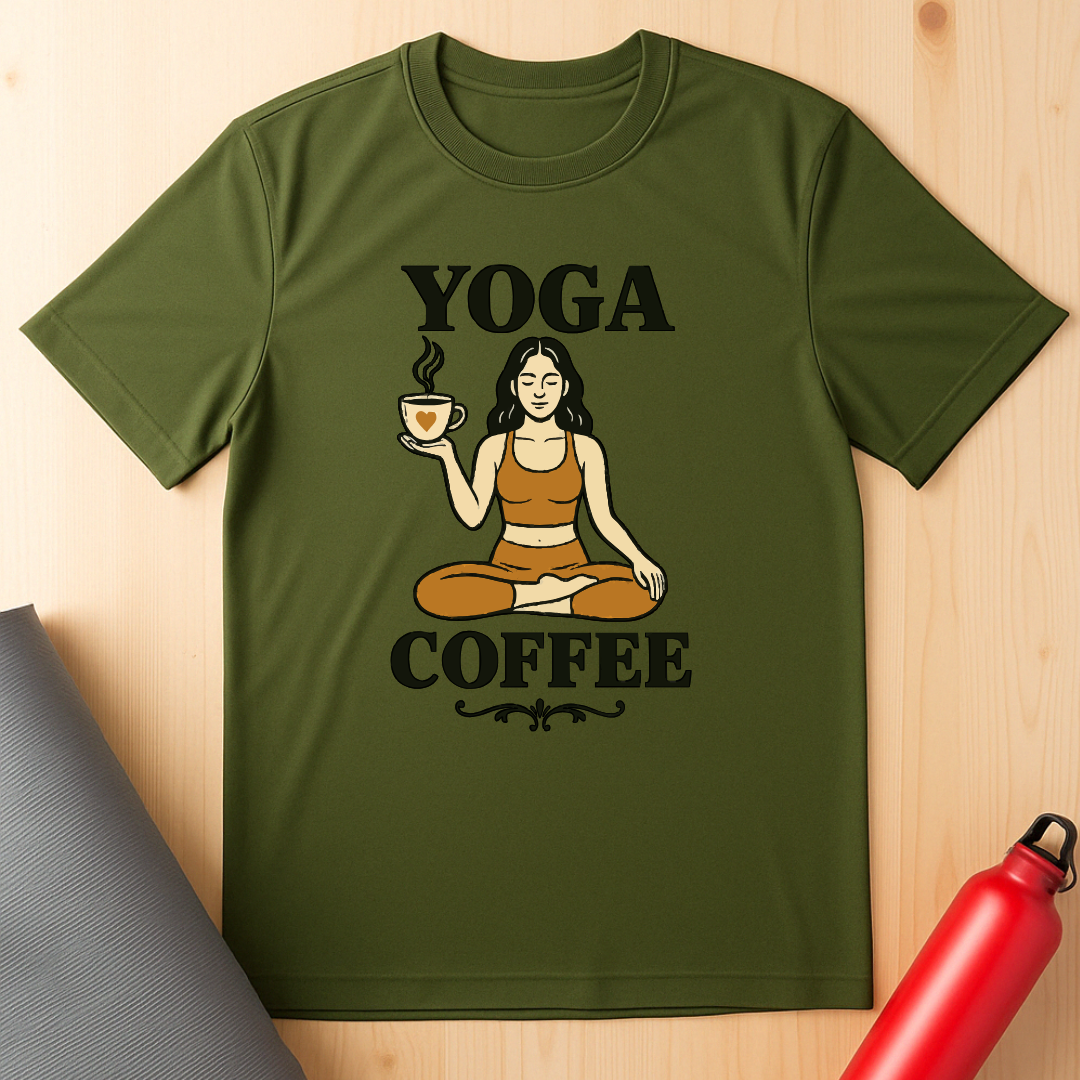 Yoga & Coffee Unisex Tee