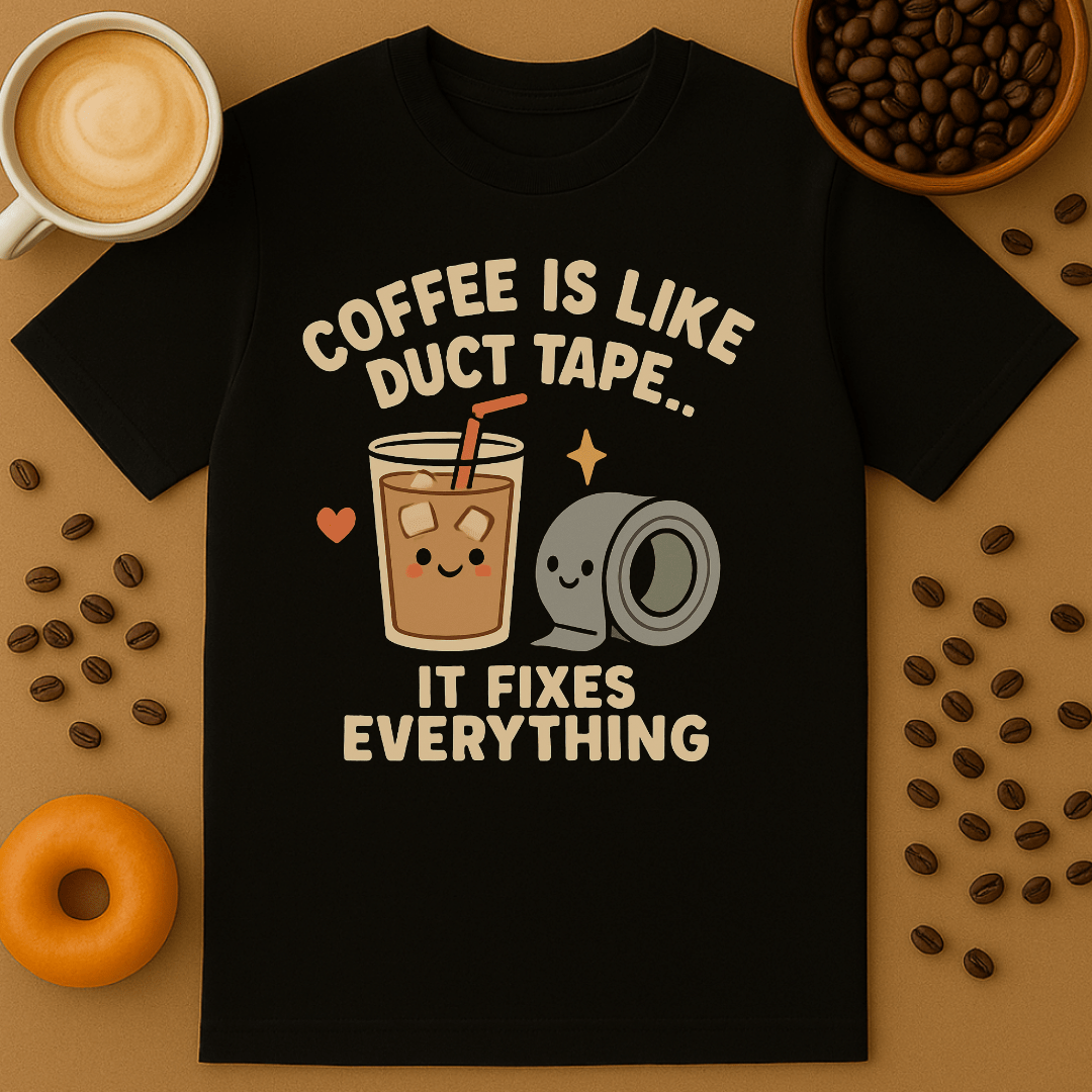 Duct Tape Coffee Shirt