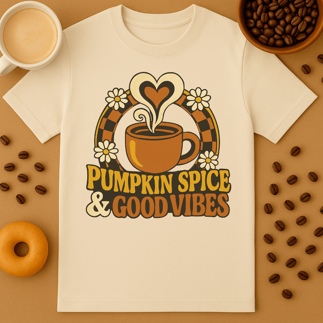 Pumpkin Spice & Good Vibes Shirt