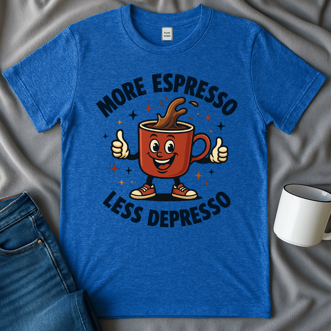 More Espresso Less Depresso Tee