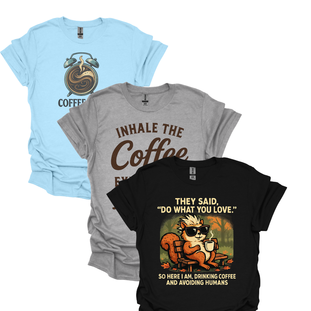 Buy 3 Save $3 on each shirt