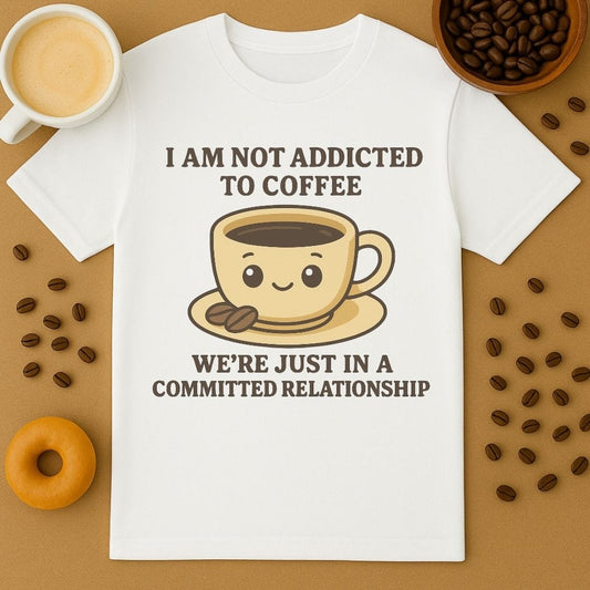 I'm Not Addicted To Coffee Shirt