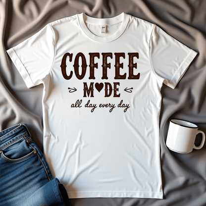 Coffee Mode All Day Every Day T Shirt