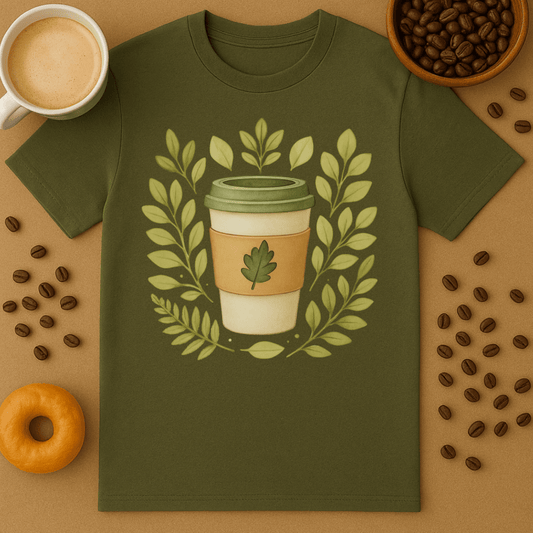 Forest Coffee Cup Shirt