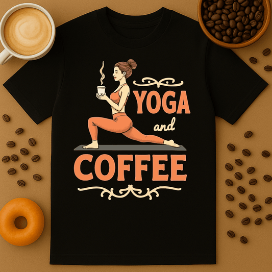 Yoga & Coffee T Shirt