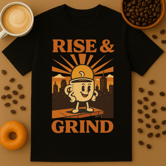 Rise & Grind Skyline Tee