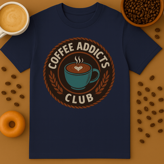 Coffee Addicts Club Shirt