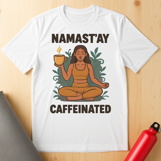 Namast'ay Caffeinated Tee