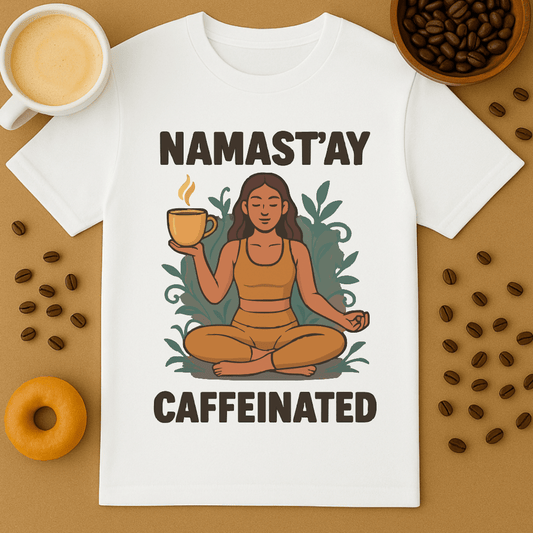 Namast'ay Caffeinated Tee