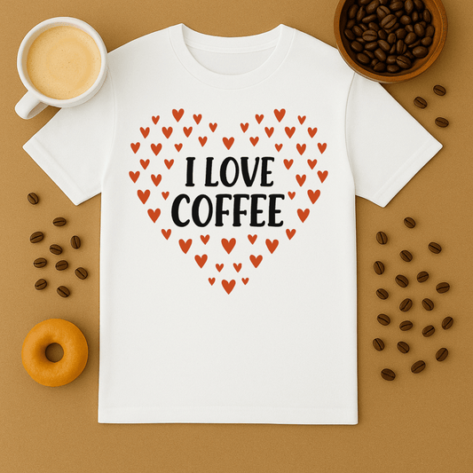 I Love Coffee Tee